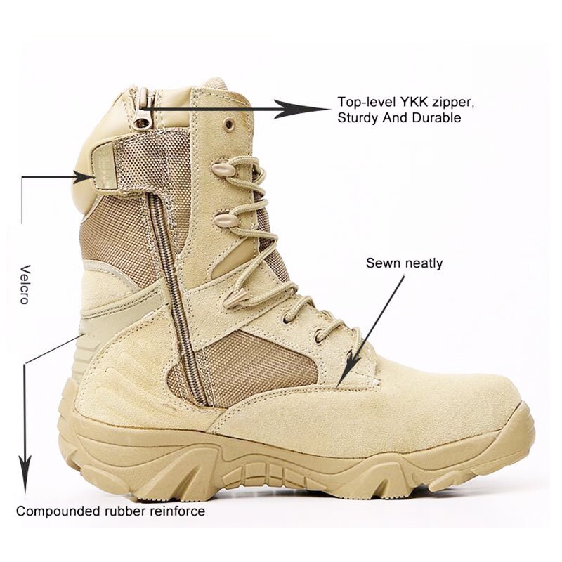 Herren-Delta-Taktikstiefel – leichte Militärstiefel für leichte Einsätze
