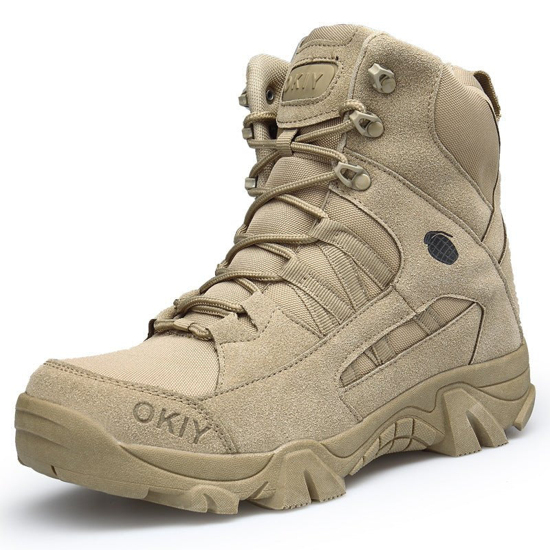Leichte taktische Militär-Outdoorstiefel für Herren mit hohem Schaft