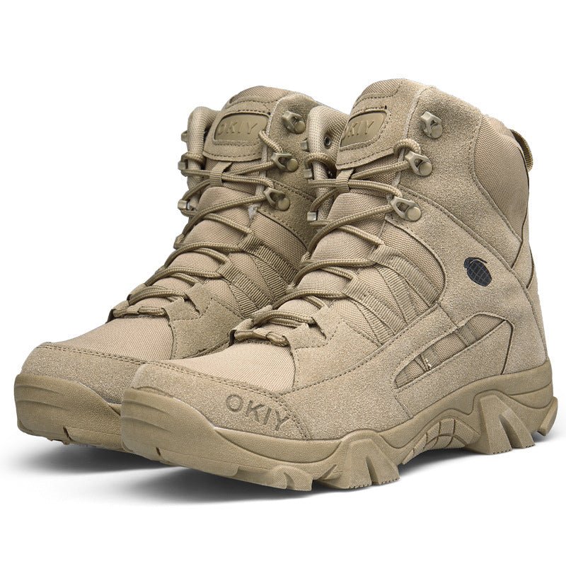 Leichte taktische Militär-Outdoorstiefel für Herren mit hohem Schaft