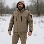 Wasserdichte taktische Softshell-Uniform für Herren mit warmem Fleecefutter