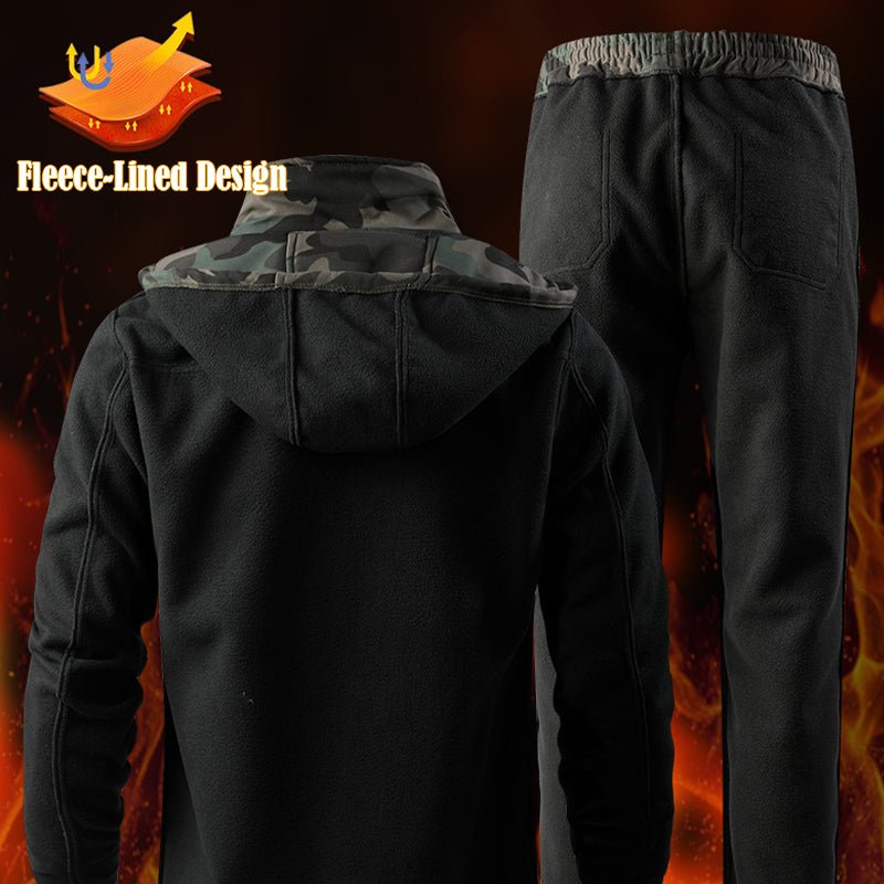 Wasserdichte taktische Softshell-Uniform für Herren mit warmem Fleecefutter