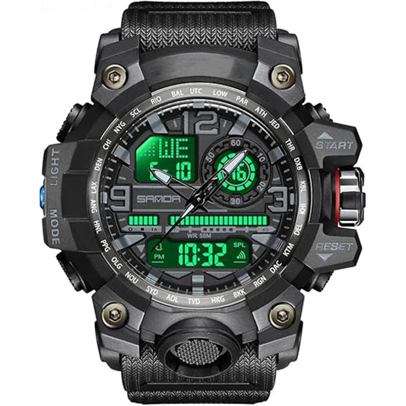 RangerX™ – Taktische Analog-Digital-Outdoor-Uhr für Herren