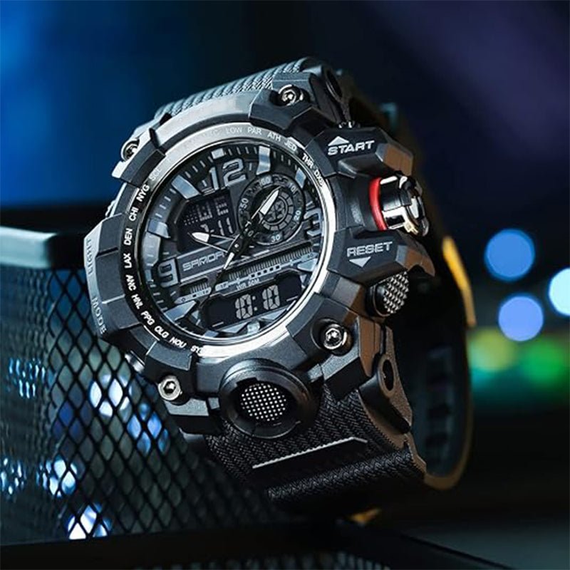 RangerX™ – Taktische Analog-Digital-Outdoor-Uhr für Herren