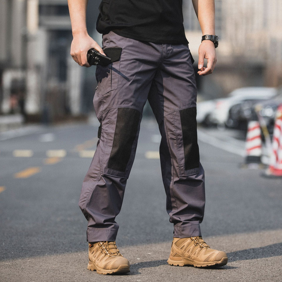 Wasserdichte taktische Ripstop-Cargohose für Herren – urbaner Utility-Stil