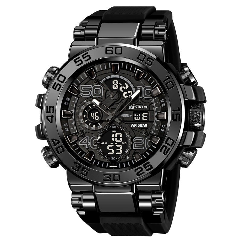 StrikeTime™ – Taktische Analog-Digital-Uhr für Herren