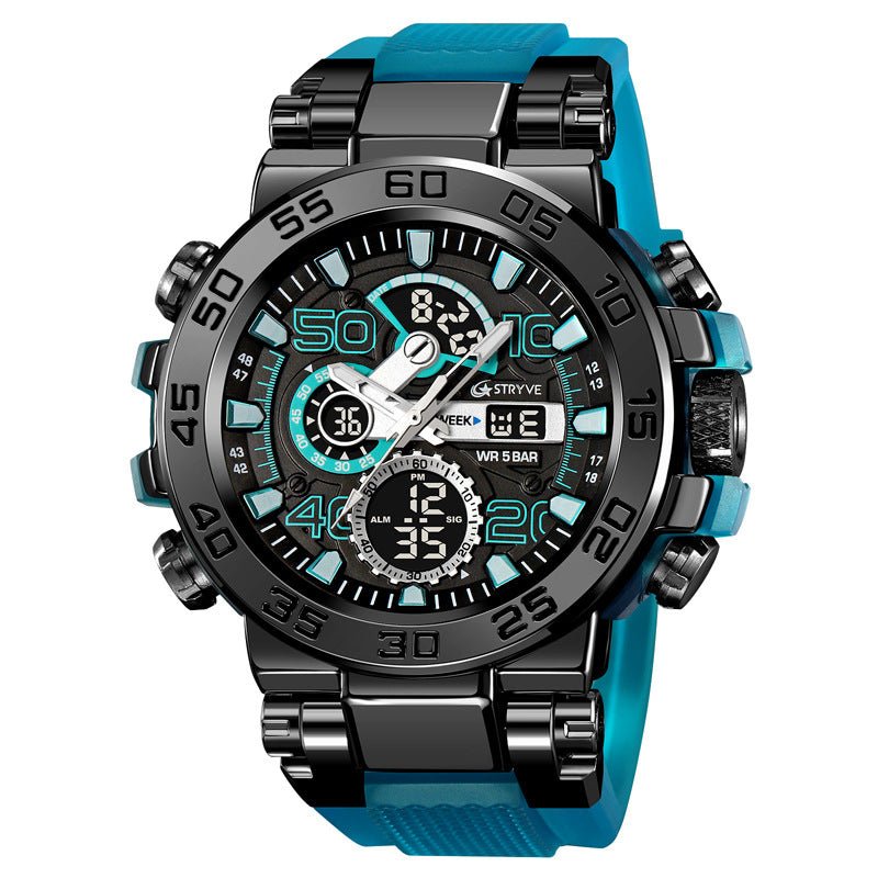 StrikeTime™ – Taktische Analog-Digital-Uhr für Herren