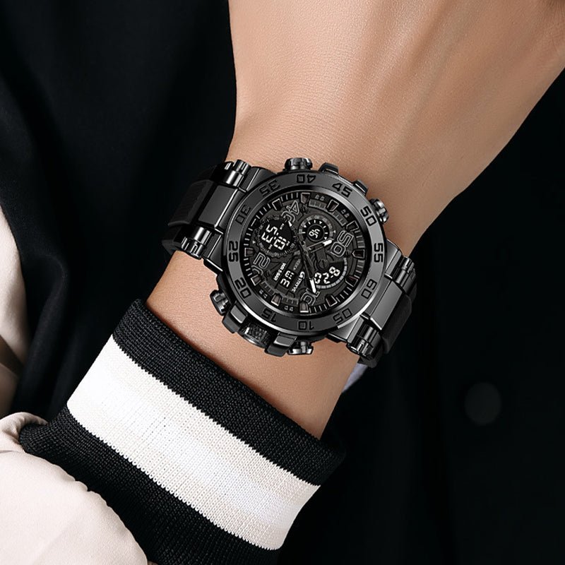 StrikeTime™ – Taktische Analog-Digital-Uhr für Herren