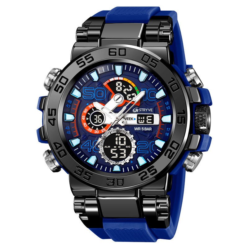 StrikeTime™ – Taktische Analog-Digital-Uhr für Herren