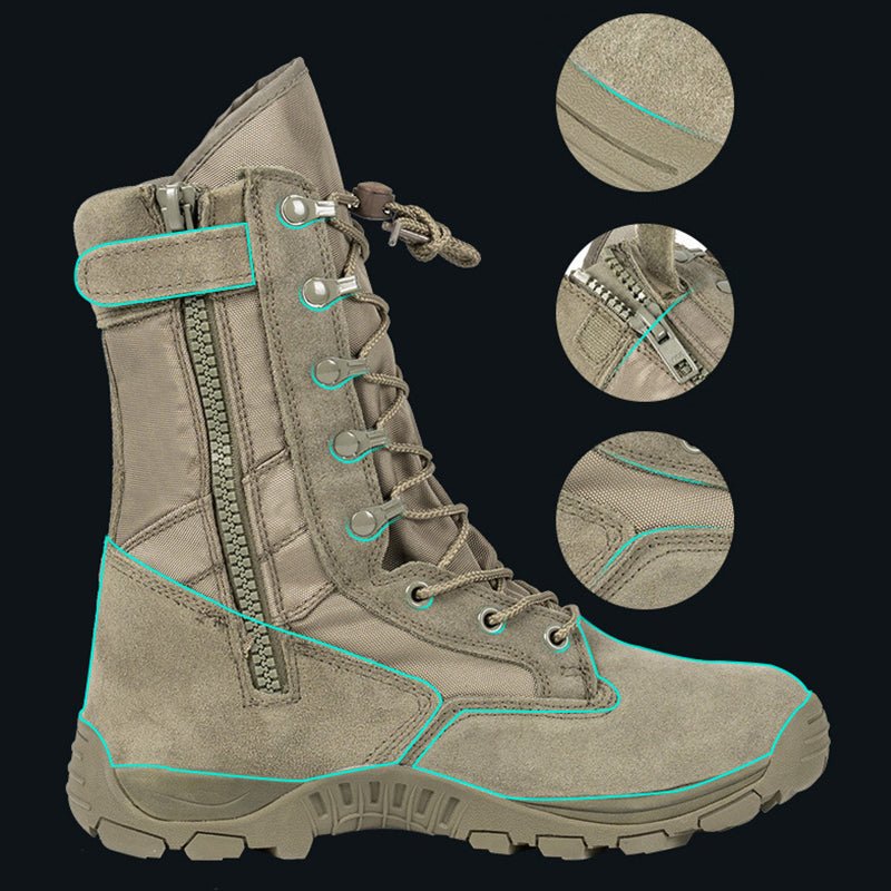 Vanguard taktische Kampfstiefel für Herren mit 8 Zoll hohem Schaft