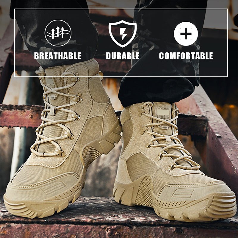 ShadowTrail Pro wasserdichte taktische Kampfstiefel – robuste Leistung in jedem Gelände