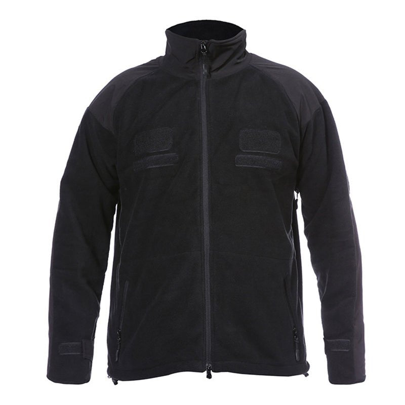 Warme Fleece-Midlayer-Jacke für Outdoor und taktische Einsätze