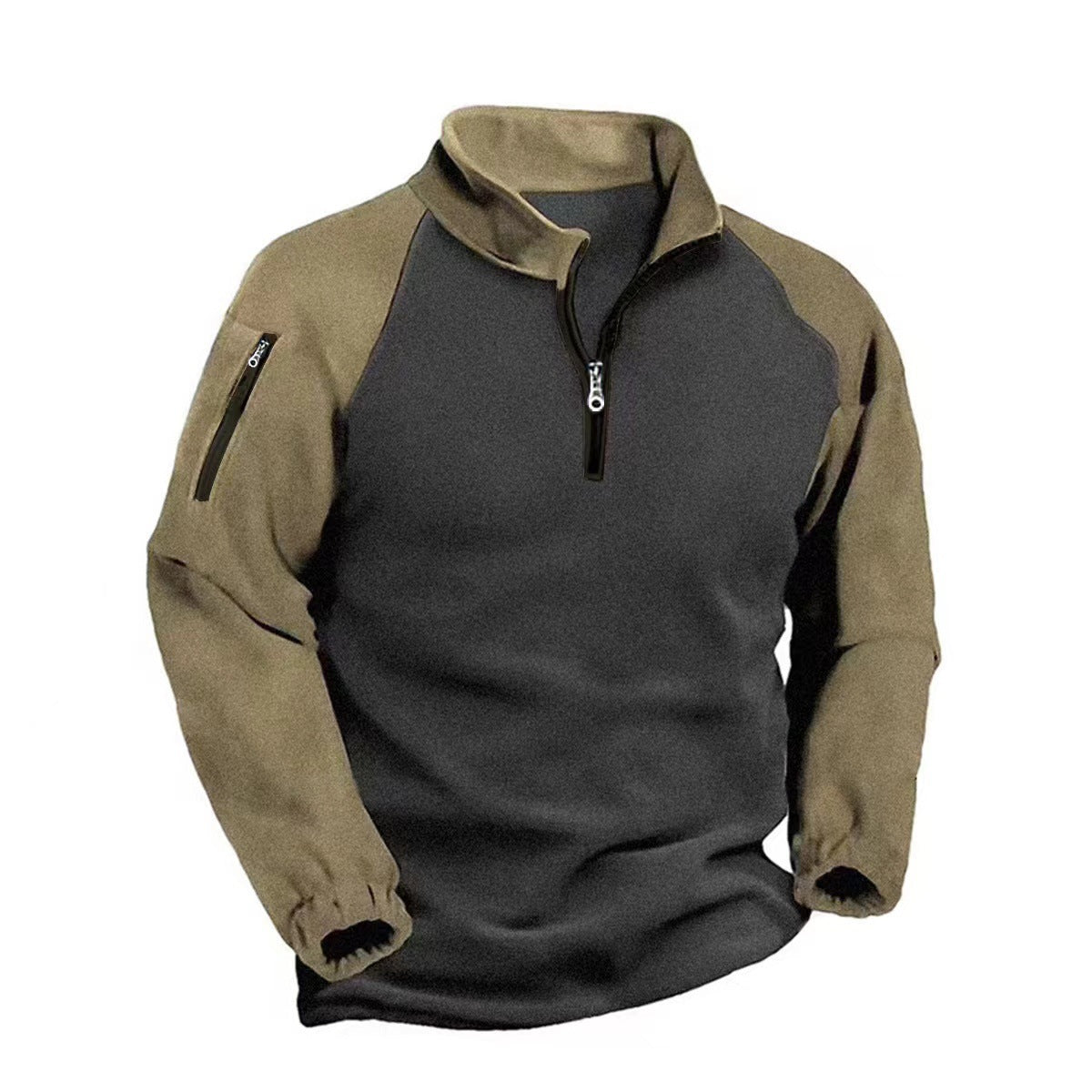 Urbaner warmer Fleece-Pullover-Unterwäschemantel